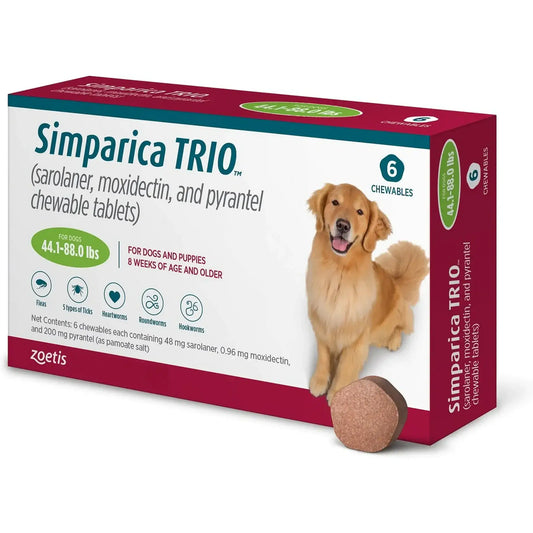 Simparica Trio without a vet prescription
